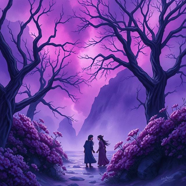 Two friends connecting